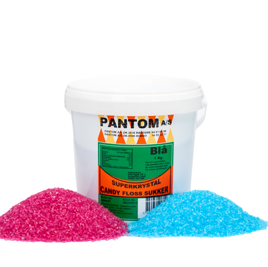 Candyfloss sukker - als udlejning - candyflosssukker