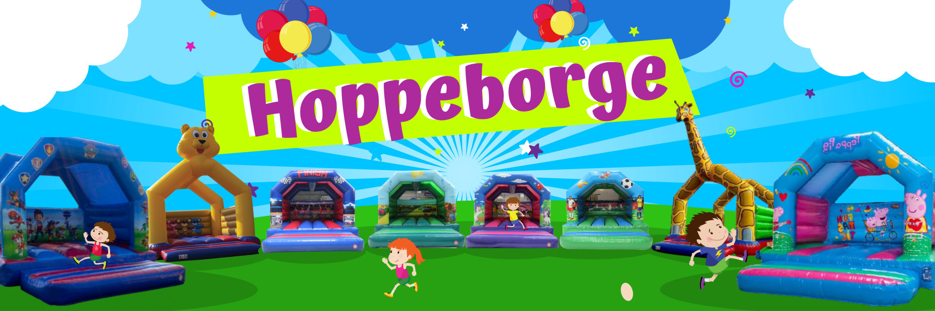 Hoppeborge udlejning fra Als Udlejning