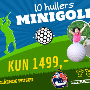 Minigolf fra als udlejning