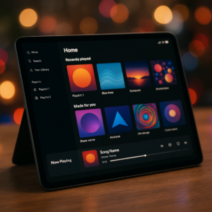 Jukeboks tablet