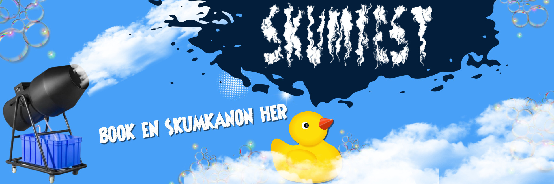 Skumkanon fra Als udlejning