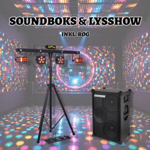 Soundboks og lysshow als udlejning (1)